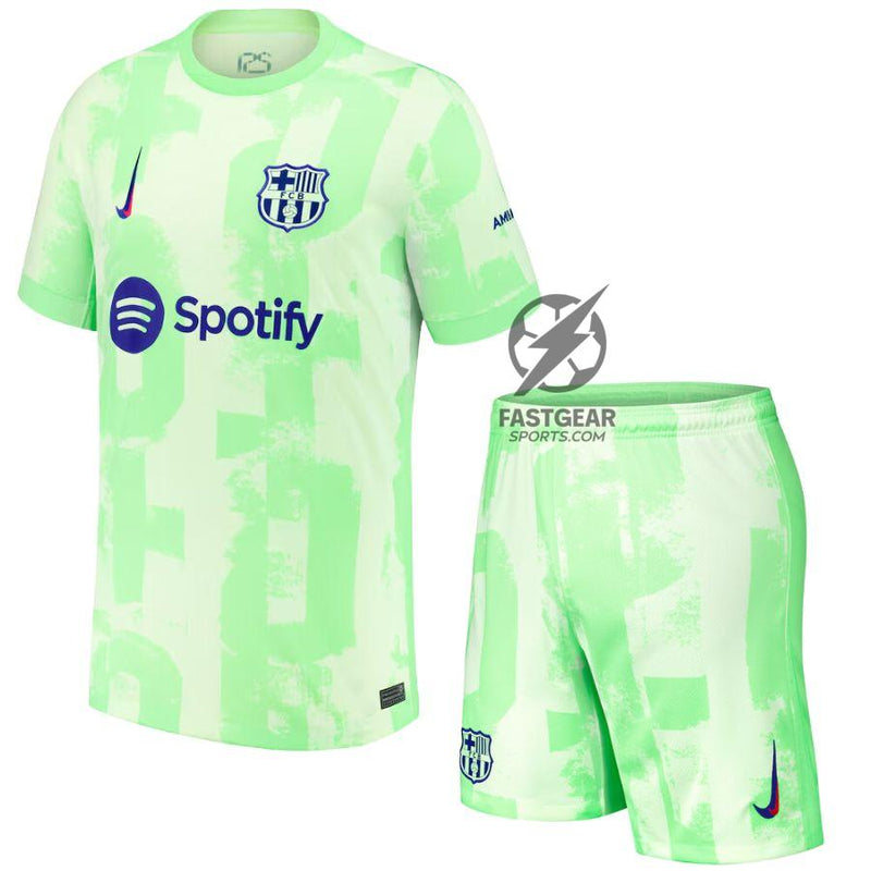 Kids KIT Barcelona Third Jersey 2024/25