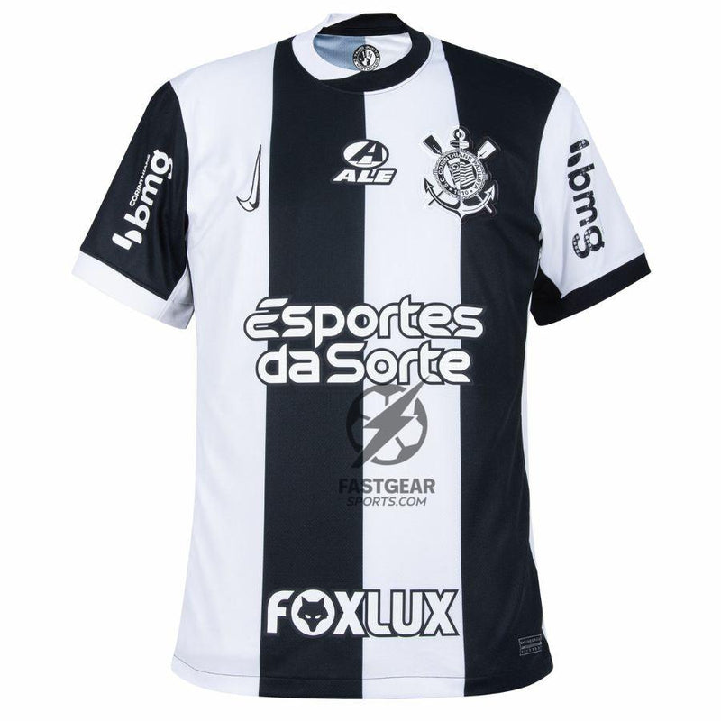 Corinthians Third Fan Jersey 2024/25 Full Sponsor (Official Printing)