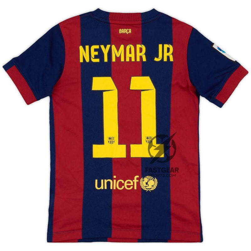 Barcelona Retro Home 2014/15 Fan Jersey Neymar Jr 11