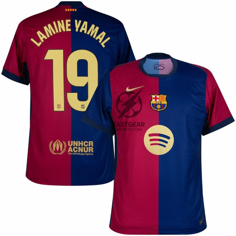 Barcelona Lamine Yamal 19 Home Fan Jersey 2024/25