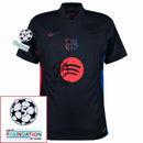 Barcelona Away 2024/25 Patches UCL UEFA Foundation (Official Printing)