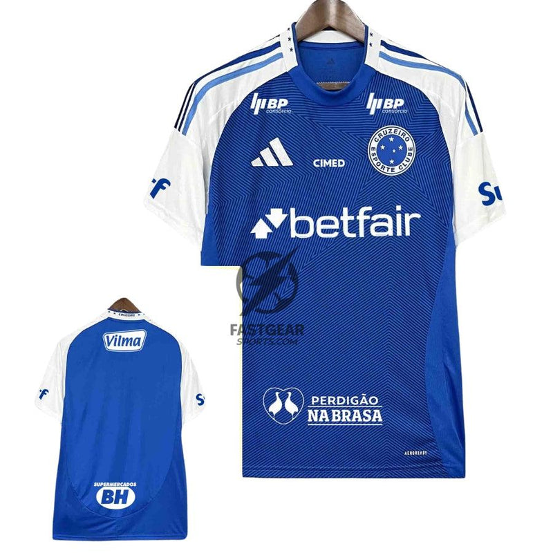 Cruzeiro Home Fan Jersey 2025/26
