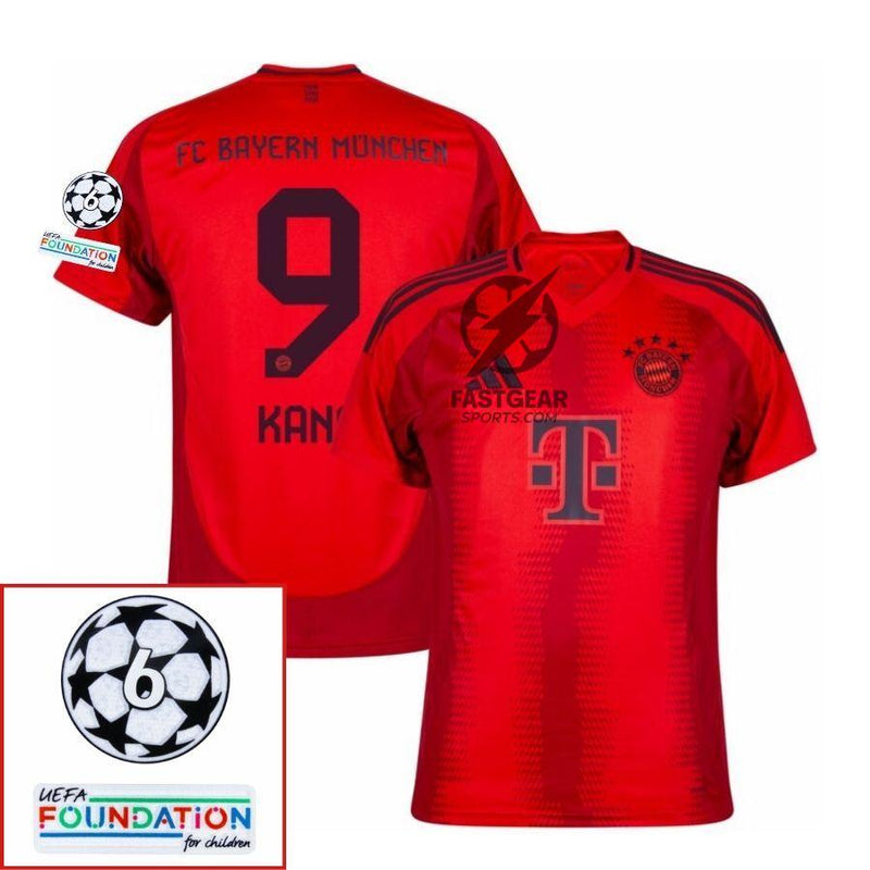 Arsenal Saka 7 Home Fan Jersey 2024/25 Patches UCL UEFA Foundation (Official Printing)