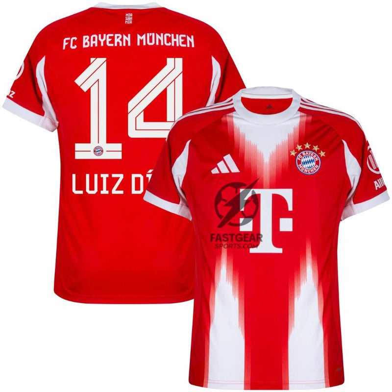 Bayern M??nchen Luiz D?¡az Home Fan Jersey 2025/26