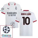 AC Milan Away Fan Jersey 2024/25 Patches UCL UEFA Foundation (Official Printing)