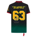 AC Milan BLACK JERSEY DIAVOLI X OFF-WHITE™ Fan Jersey 2025