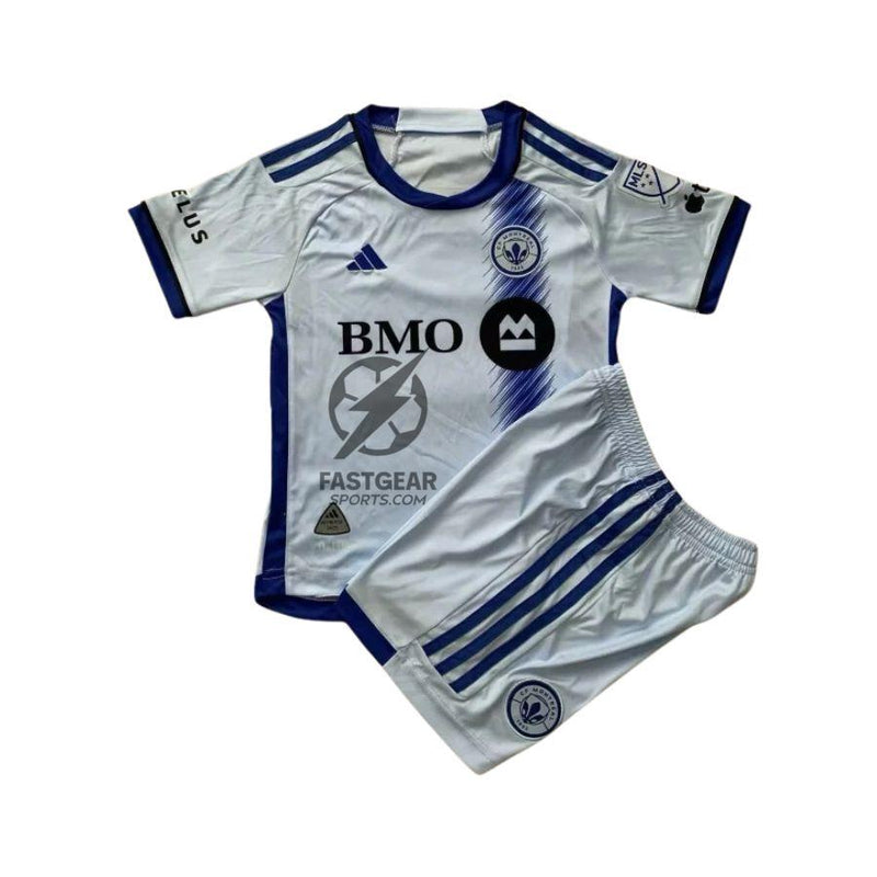 Kids Kit Cruz Azul Away Fan Jersey 2025/26