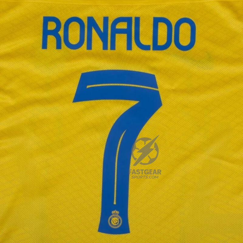 Al-Nassr Ronaldo 7 Fan Jersey 2024/25