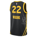 Andrew Wiggins Golden State Warriors Unisex 23/24 NBA Jersey - Black - City Edition