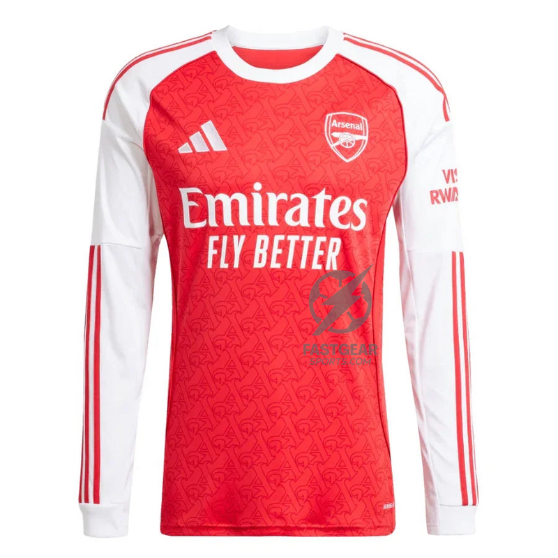 Arsenal Long Sleeve Home Fan Jersey  2025/26
