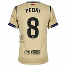 Barcelona Away Pedri 8 Fan Jersey 2025/26 Official Printing (La Liga)