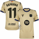 Barcelona Away Raphinha 11 Fan Jersey 2025/26 Official Printing (La Liga)