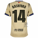 Barcelona Away Rashford 14 Fan Jersey 2025/26 Official Printing (La Liga)