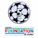 Barcelona Gavi 6 Home 2024/25 Patches UCL UEFA Foundation (Official Printing)