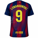 Barcelona Home Lewandowski 9 Home Fan Jersey 2025/26