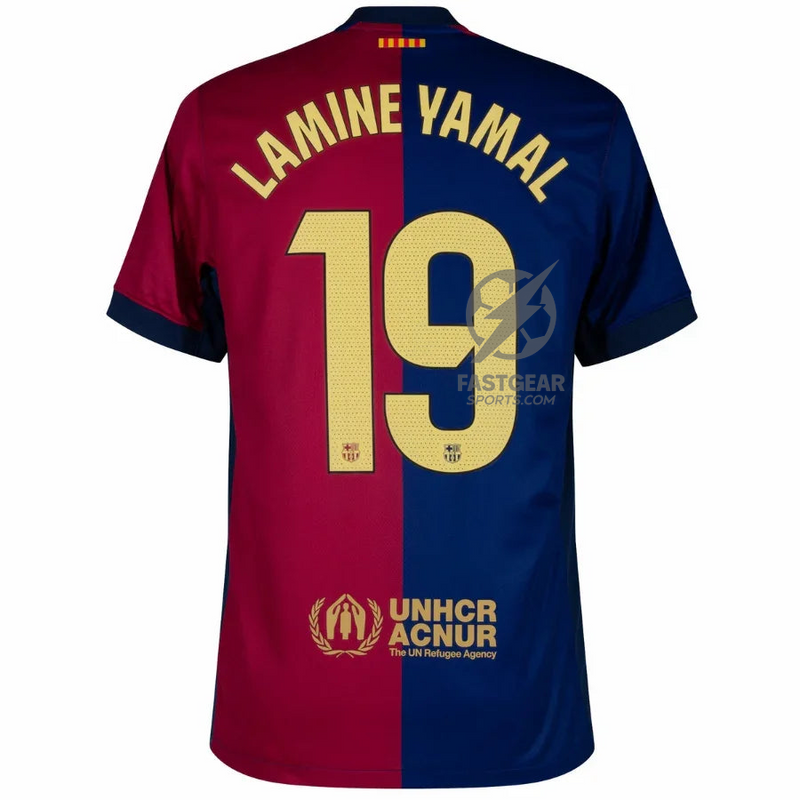 Barcelona Lamine Yamal 19 Home Fan Jersey 2024/25