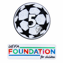 Barcelona Lewandowski 9 Home 2024/25 Patches UCL UEFA Foundation (Official Printing)