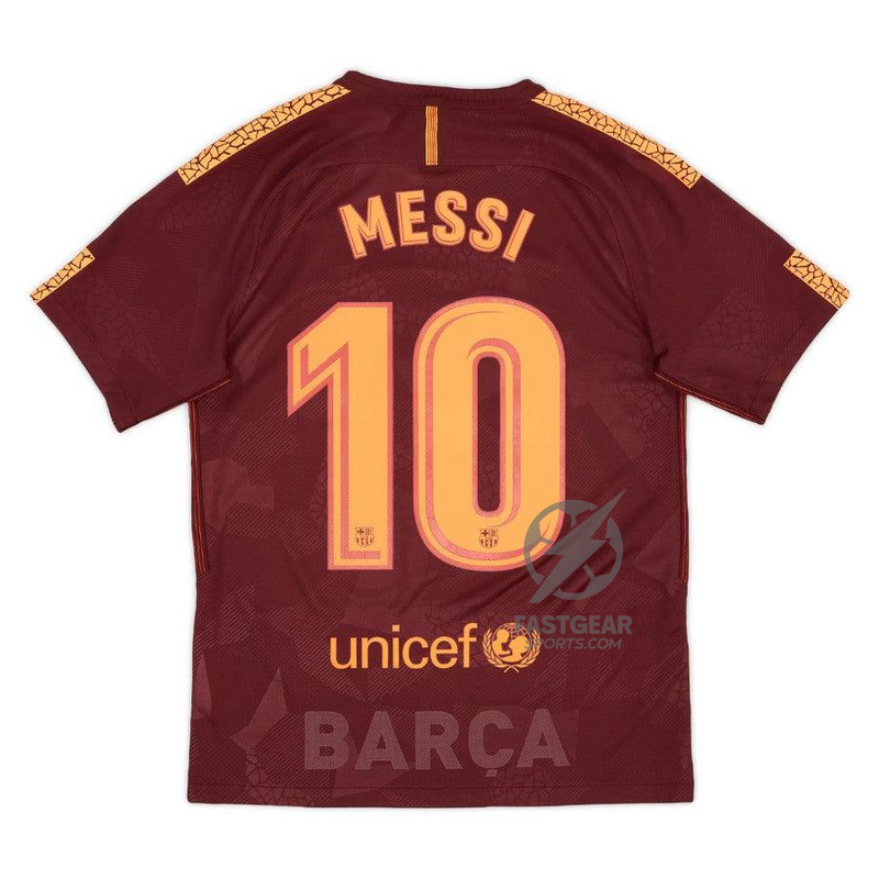 Barcelona Messi 10 Third Retro Jersey 2017/18