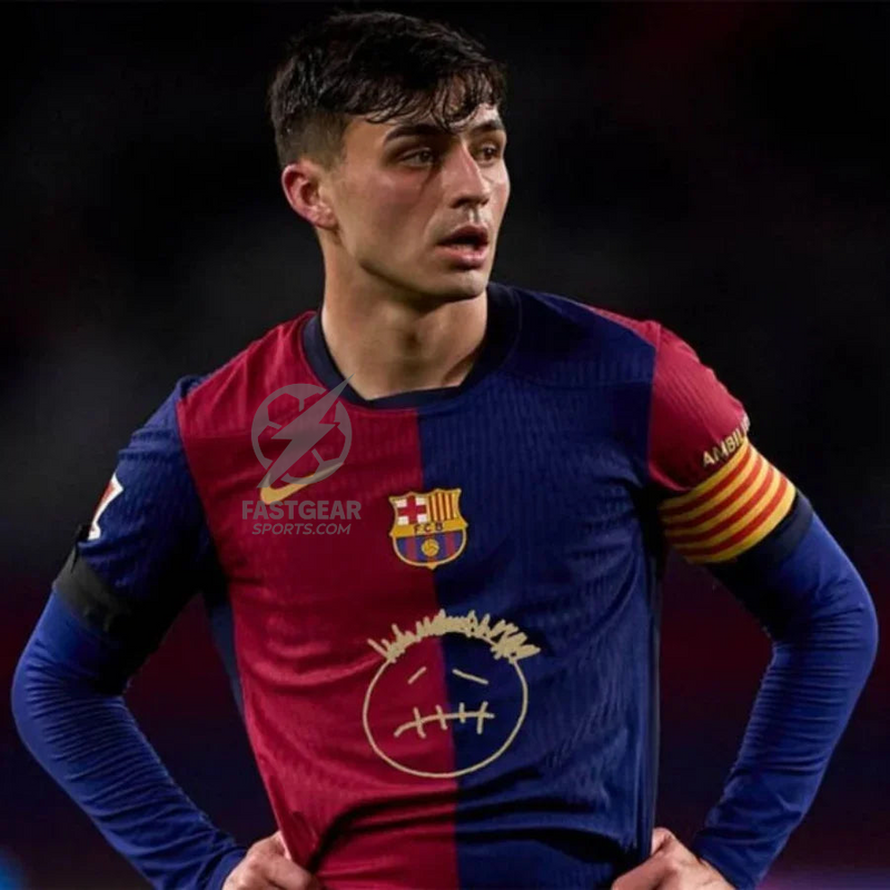 Barcelona Travis Scott Home Fan Jersey 2025/26 Special Edition FC Barcelona Collab With Travis Scott