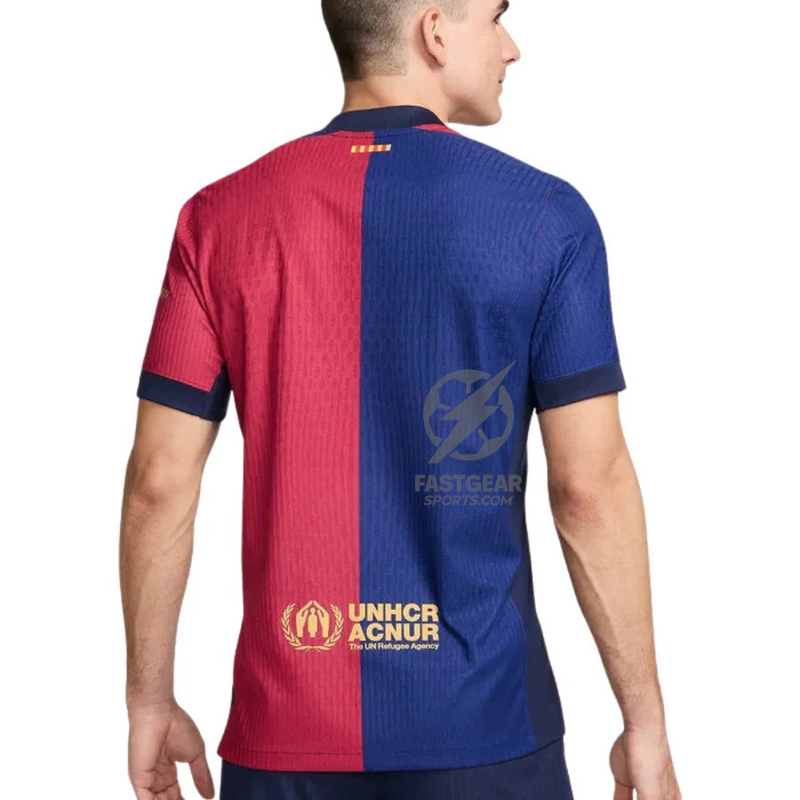 Barcelona Travis Scott Home Fan Jersey 2025/26  Spotify and FC Barcelona Collab With Travis Scott on a Special Cactus Jack Champions League Patch