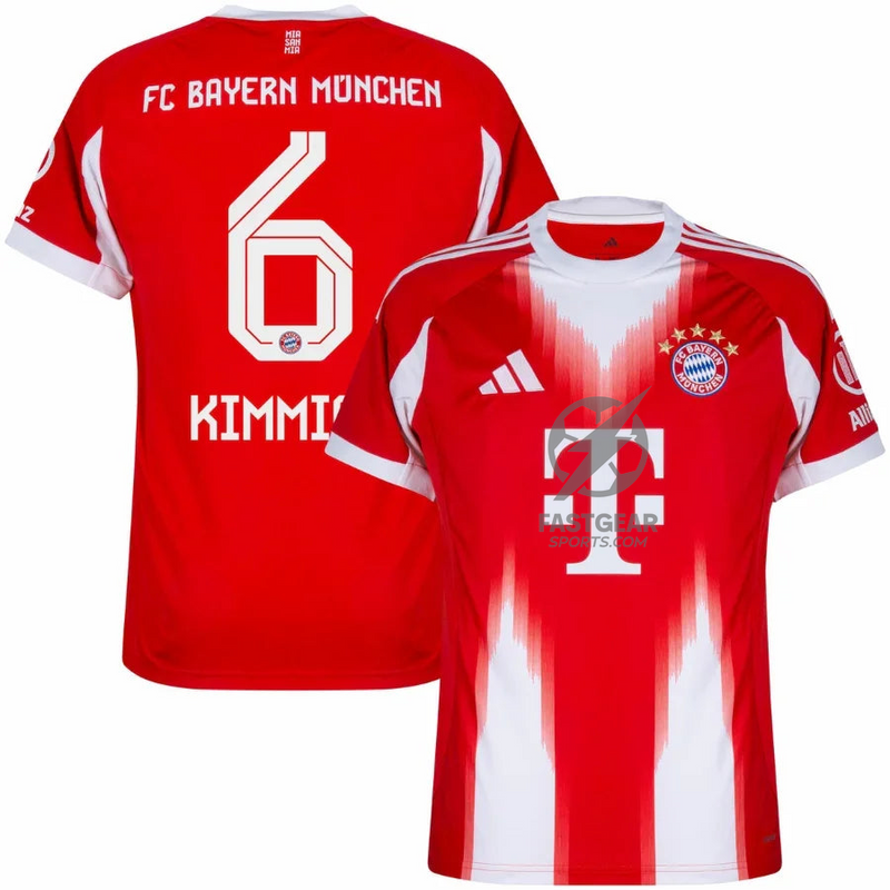 Bayern Munich Home Kimmich 6 Fan Jersey 2025/26