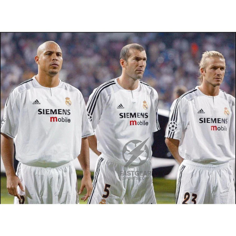 Beckham #23 Real Madrid Away Retro Jersey 2003/04