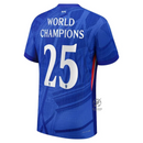 Chelsea Home Authentic Player 2025/26 Dri-Fit ADV Match - Patchs World Champions 25 chest badge