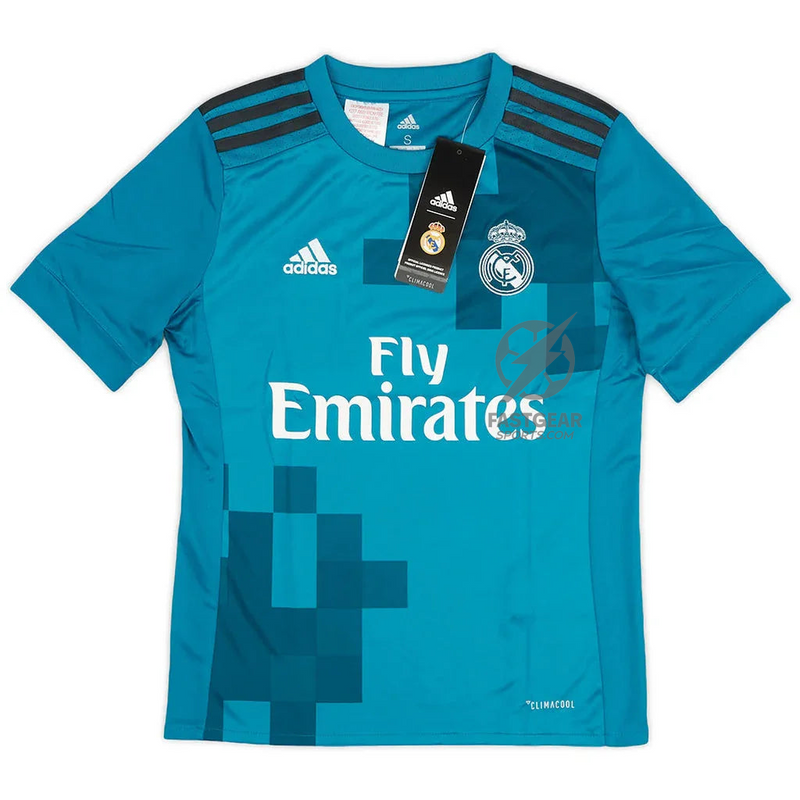 Cristiano Ronaldo #7 Real Madrid Third Retro Jersey 2017/18