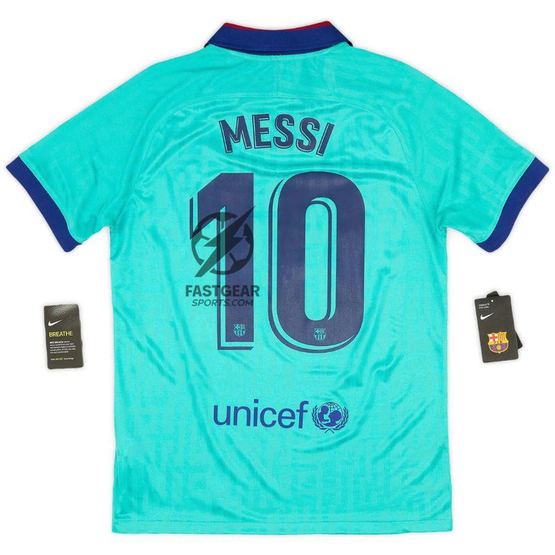 Messi #10 Barcelona Third Retro Jersey 2019/20