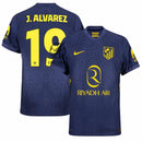Atletico Madrid Juli?in Alvarez 19 Away Authentic Player 2025/26