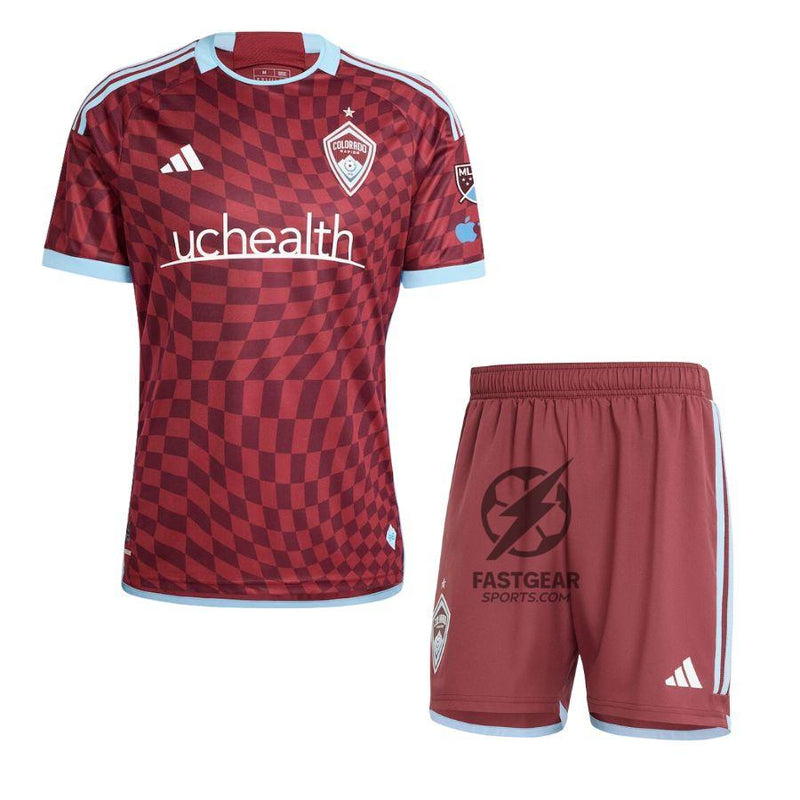 Kids Kit Colorado Rapids Home Fan Jersey 2025/26
