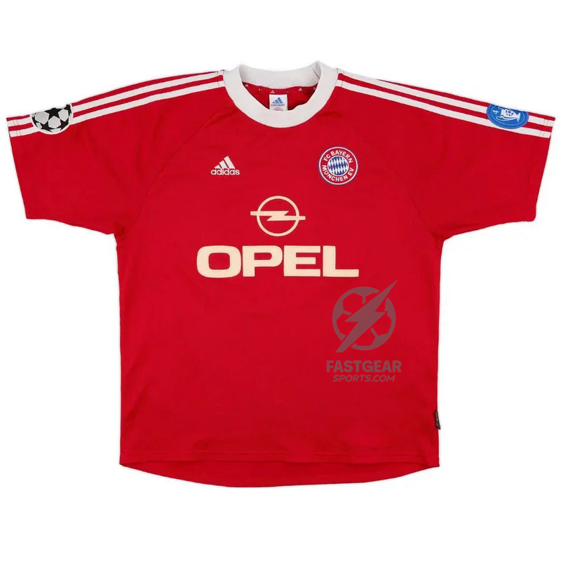 Bayern Munich Home Retro Jersey 2001/02