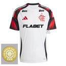 Flamengo Away Fan Jersey 2025/26 Patch Club World Cup - All Sponsors