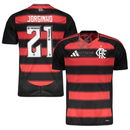 Flamengo Jorginho 21 Home Fan Jersey 2025/26