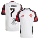 Flamengo L.Araujo 7 Away Fan Jersey 2025/26