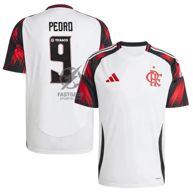Flamengo Pedro 9 Away Fan Jersey 2025/26