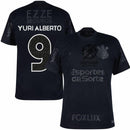 Corinthians Yuri Alberto 9 Away Fan Jersey 2024/25 Full Sponsor (Official Printing)