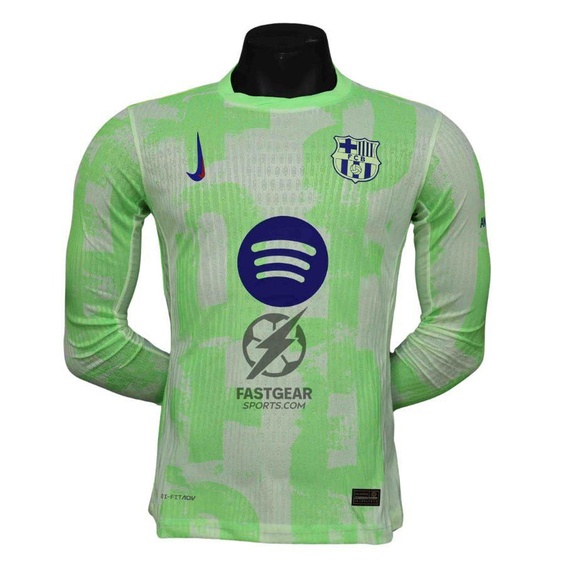 Barcelona Long Sleeve Third Authentic Player 2024/25