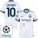 Inter Milan Away 2024/25 Patches UCL UEFA Foundation (Official Printing)