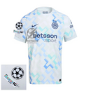 Inter Milan Away Fan Jersey 2025/26 Patches UCL + 10th Anniversary UEFA.