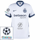 Inter Milan Barella 23 Away 2024/25 Patches UCL UEFA Foundation (Official Printing)