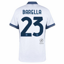 Inter Milan Barella 23 Away 2024/25 Patches UCL UEFA Foundation (Official Printing)