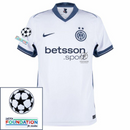 Inter Milan Dimarco 32 Away 2024/25 Patches UCL UEFA Foundation (Official Printing)