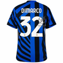 Inter Milan Dimarco 32 Home 2024/25 Patches UCL UEFA Foundation (Official Printing)