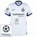 Inter Milan Lautaro 10 Away 2024/25 Patches UCL UEFA Foundation (Official Printing)