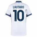 Inter Milan Lautaro 10 Away 2024/25 Patches UCL UEFA Foundation (Official Printing)