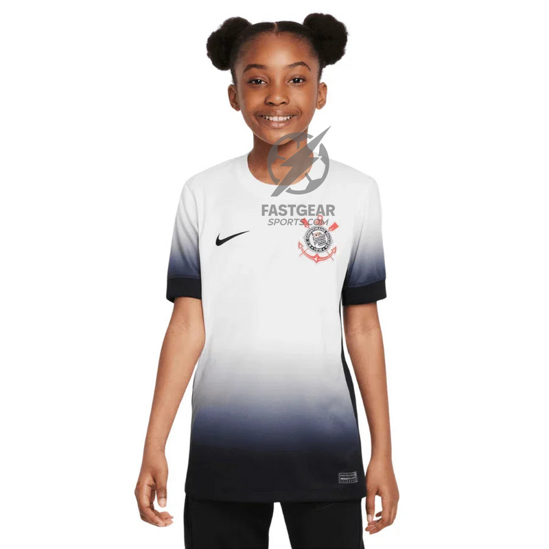 Kids KIT Corinthians Home Jersey 2024/25