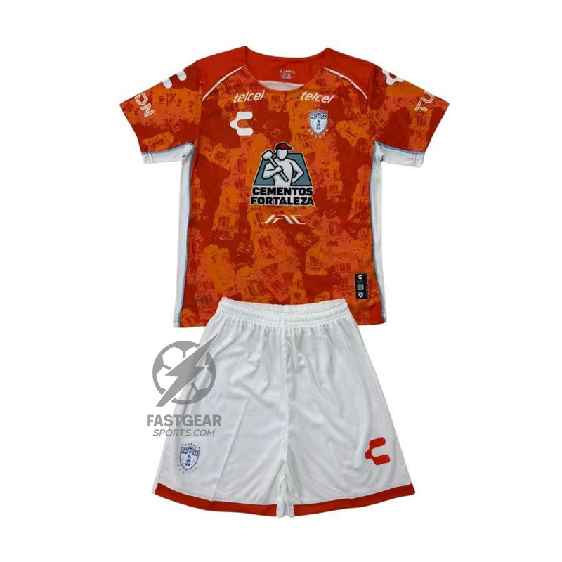 Kids Kit Pachuca Away Fan Jersey 2024/25