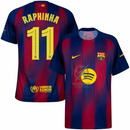 Kit 3 Fan Jerseys Barcelona Home, Away e Third 2025/26