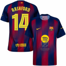 Kit 3 Fan Jerseys Barcelona Home, Away e Third 2025/26